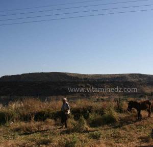 La commune de Oued Rhiou, route nationale 90, vers Ammi Moussa, Traversant Djbel Gargar