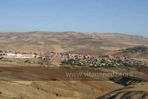 Commune de Lahlaf (El Alef), située au bord du Oued Rhiou, Relizane.