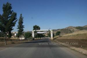 Entrée de Ain Tarik, ex Guillaumet, wilaya de Relizane