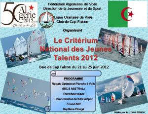 Critérium national  jeunes talents 2012