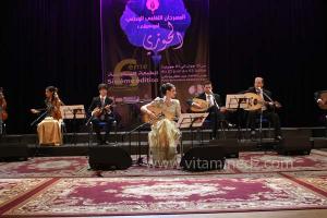 Leila Borsali, en clôture du 6ème Festival de Musique Hawzi de Tlemcen, le 03.07.2012