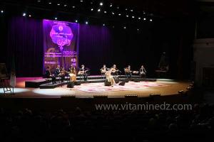 Leila Borsali, en clôture du 6ème Festival de Musique Hawzi de Tlemcen, le 03.07.2012