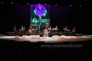 Leila Borsali, en clôture du 6ème Festival de Musique Hawzi de Tlemcen, le 03.07.2012