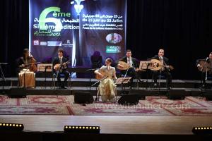Leila Borsali, en clôture du 6ème Festival de Musique Hawzi de Tlemcen, le 03.07.2012