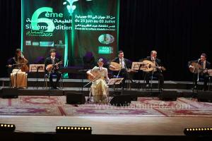 Leila Borsali, en clôture du 6ème Festival de Musique Hawzi de Tlemcen, le 03.07.2012