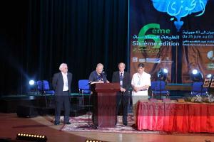 Cérémonies de clôture du 6ème Festival de Hawzi de Tlemcen, remise des prix aux lauréats le 03.07.2012