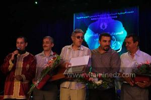 Cérémonies de clôture du 6ème Festival de Hawzi de Tlemcen, remise des prix aux lauréats le 03.07.2012