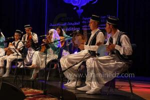 Participation de l\'association El Fen Wel Adab de Blida, au 6è Festival de Musique Hawzi de Tlemcen, 26.06.2012