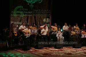 Participation de l\'association tlemcenienne Riad El Andalous, au 6è Festival de Musique Hawzi de Tlemcen, 26.06.2012