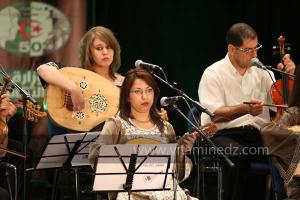 Participation de l\'association tlemcenienne Riad El Andalous, au 6è Festival de Musique Hawzi de Tlemcen, 26.06.2012