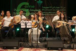 Participation de l\'association tlemcenienne Riad El Andalous, au 6è Festival de Musique Hawzi de Tlemcen, 26.06.2012