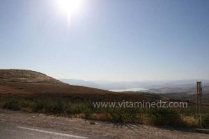 La commune de Oued Rhiou, route nationale 90, vers Ammi Moussa, Traversant Djbel Gargar