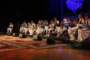 Participation de l'association El Fen Wel Adab de Blida, au 6è Festival de Musique Hawzi de Tlemcen, 26.06.2012