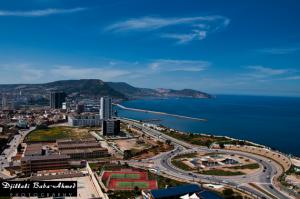 la baie d'Oran vue du ciel