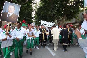 Festivités du cinquantenaire de l\'indépendance de l\'Algérie à Tlemcen, défilé, feux d\'artifices et fantasia au programme