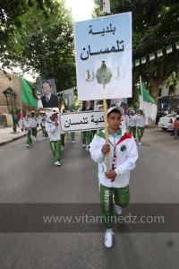 Festivités du cinquantenaire de l\'indépendance de l\'Algérie à Tlemcen, défilé, feux d\'artifices et fantasia au programme