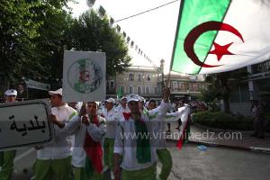 Festivités du cinquantenaire de l\'indépendance de l\'Algérie à Tlemcen, défilé, feux d\'artifices et fantasia au programme