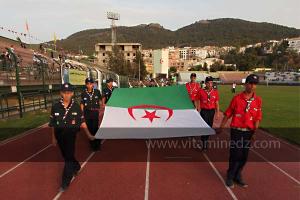 Scouts musulmans aux Festivités du cinquantenaire de l\'indépendance de l\'Algérie à Tlemcen, défilé, feux d\'artifices et fantasia au programme