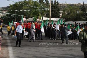 Festivités du cinquantenaire de l\'indépendance de l\'Algérie à Tlemcen, défilé, feux d\'artifices et fantasia au programme