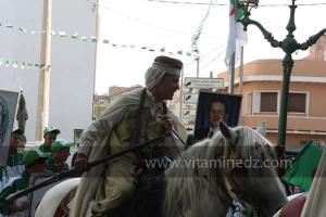 Festivités du cinquantenaire de l\'indépendance de l\'Algérie à Tlemcen, défilé, feux d\'artifices et fantasia au programme