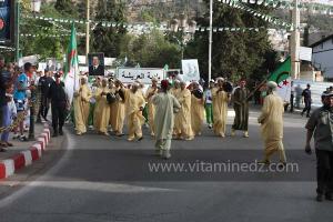 La commune de El Aricha fête le cinquantenaire de l\'indépendance de l\'Algérie à Tlemcen, défilé, feux d\'artifices et fantasia au programme