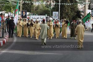 La commune d\'El 3richa fête le cinquantenaire de l\'indépendance de l\'Algérie à Tlemcen, défilé, feux d\'artifices et fantasia au programme