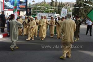 La commune d\'El 3richa fête le cinquantenaire de l\'indépendance de l\'Algérie à Tlemcen, défilé, feux d\'artifices et fantasia au programme