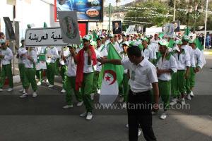 La commune d\'El 3richa fête le cinquantenaire de l\'indépendance de l\'Algérie à Tlemcen, défilé, feux d\'artifices et fantasia au programme