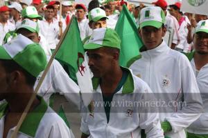 Festivités du cinquantenaire de l\'indépendance de l\'Algérie à Tlemcen, défilé, feux d\'artifices et fantasia au programme