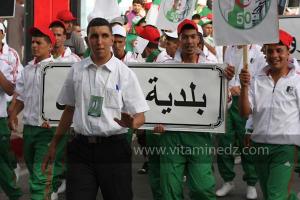 Festivités du cinquantenaire de l\'indépendance de l\'Algérie à Tlemcen, défilé, feux d\'artifices et fantasia au programme