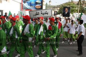 Festivités du cinquantenaire de l\'indépendance de l\'Algérie à Tlemcen, défilé, feux d\'artifices et fantasia au programme