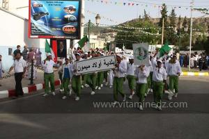 Festivités du cinquantenaire de l\'indépendance de l\'Algérie à Tlemcen, défilé, feux d\'artifices et fantasia au programme