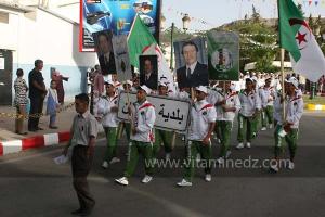 Festivités du cinquantenaire de l\'indépendance de l\'Algérie à Tlemcen, défilé, feux d\'artifices et fantasia au programme
