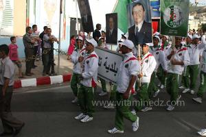 Festivités du cinquantenaire de l\'indépendance de l\'Algérie à Tlemcen, défilé, feux d\'artifices et fantasia au programme