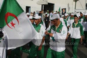 Festivités du cinquantenaire de l\'indépendance de l\'Algérie à Tlemcen, défilé, feux d\'artifices et fantasia au programme