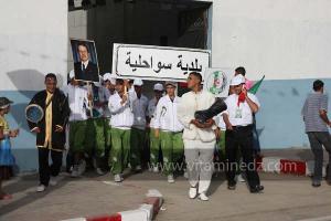 La commune de Souahlia fête le cinquantenaire de l\'indépendance de l\'Algérie à Tlemcen, défilé, feux d\'artifices et fantasia au programme
