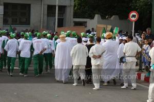 Festivités du cinquantenaire de l\'indépendance de l\'Algérie à Tlemcen, défilé, feux d\'artifices et fantasia au programme