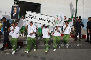 La commune de Sidi El Djillali fête le cinquantenaire de l\'indépendance de l\'Algérie à Tlemcen, défilé, feux d\'artifices et fantasia au programme