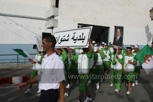 La commune de Chetouane fête le cinquantenaire de l\'indépendance de l\'Algérie à Tlemcen, défilé, feux d\'artifices et fantasia au programme