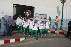 La commune de Ain Fettah fête le cinquantenaire de l\'indépendance de l\'Algérie à Tlemcen, défilé, feux d\'artifices et fantasia au programme