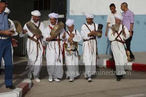 Festivités du cinquantenaire de l\'indépendance de l\'Algérie à Tlemcen, défilé, feux d\'artifices et fantasia au programme
