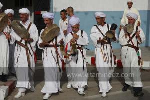 Festivités du cinquantenaire de l\'indépendance de l\'Algérie à Tlemcen, défilé, feux d\'artifices et fantasia au programme