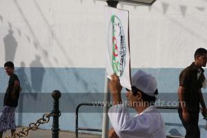 Festivités du cinquantenaire de l\'indépendance de l\'Algérie à Tlemcen, défilé, feux d\'artifices et fantasia au programme