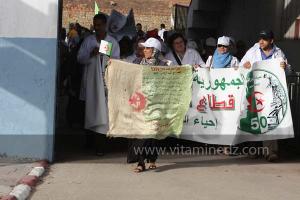 Festivités du cinquantenaire de l\'indépendance de l\'Algérie à Tlemcen, défilé, feux d\'artifices et fantasia au programme