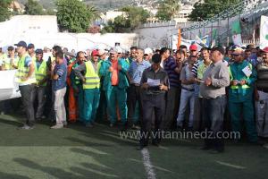 Festivités du cinquantenaire de l\'indépendance de l\'Algérie à Tlemcen, défilé, feux d\'artifices et fantasia au programme
