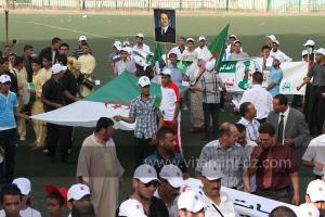Festivités du cinquantenaire de l\'indépendance de l\'Algérie à Tlemcen, défilé, feux d\'artifices et fantasia au programme