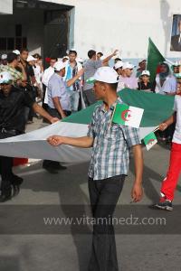 Festivités du cinquantenaire de l\'indépendance de l\'Algérie à Tlemcen, défilé, feux d\'artifices et fantasia au programme