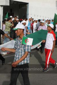 Festivités du cinquantenaire de l\'indépendance de l\'Algérie à Tlemcen, défilé, feux d\'artifices et fantasia au programme