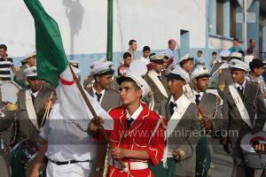 Festivités du cinquantenaire de l\'indépendance de l\'Algérie à Tlemcen, défilé, feux d\'artifices et fantasia au programme