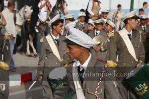 Festivités du cinquantenaire de l\'indépendance de l\'Algérie à Tlemcen, défilé, feux d\'artifices et fantasia au programme